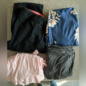 Maternity Pajama Pants and Postpartum Robe